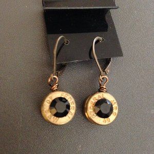 Rustic Gold fedral 40 cal.  S&W earings